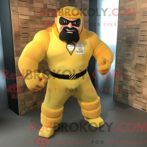 Mascot character of a...