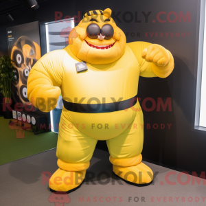 Mascot character of a...