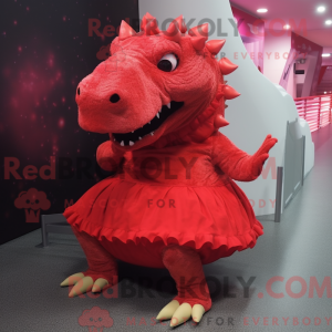 Mascot character of a Red...