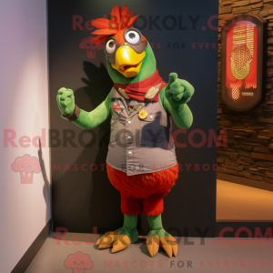 Mascot karakter van een...