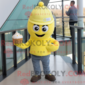 Mascottekarakter van een...
