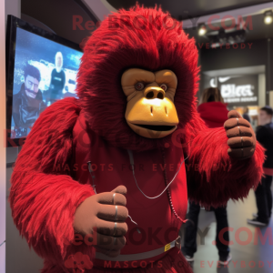 Mascot character of a...