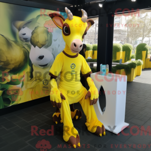 Mascottekarakter van een...