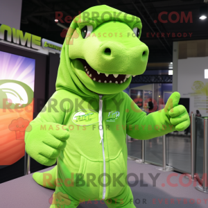 Mascot character of a Lime...