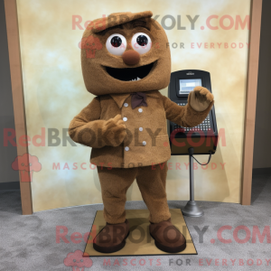 Mascot karakter van een...