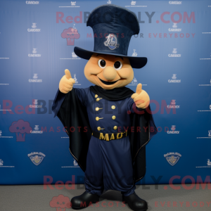 Mascot character of a Navy...