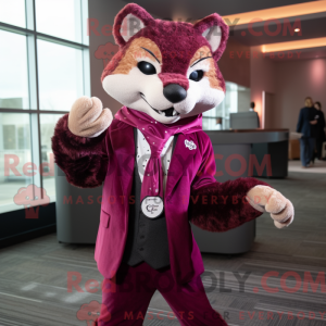 Mascottefiguur van een...