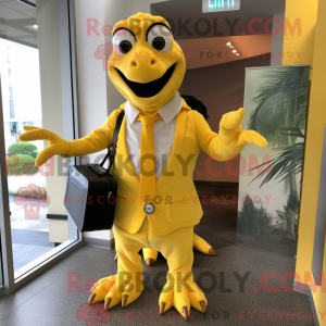 Mascot karakter van een...