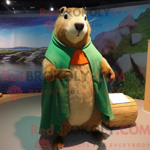 Mascot character of a Olive...