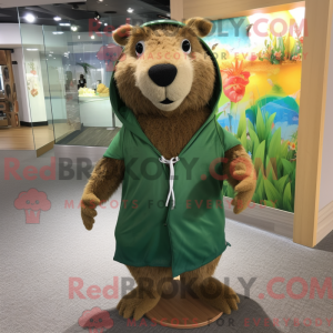 Mascot character of a Olive...