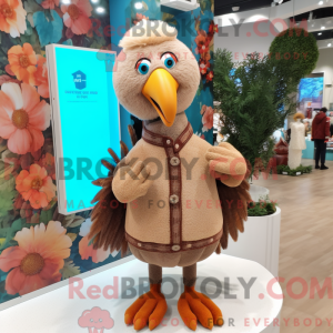 Postava maskota Tan Turkey...