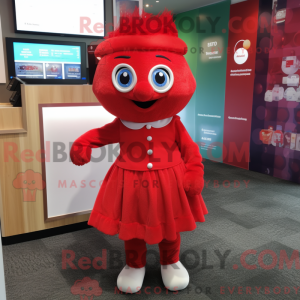 Mascottekarakter van een...