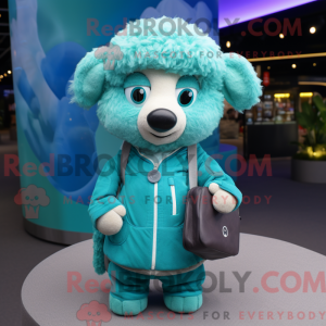 Mascot character of a...