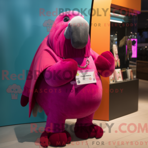 Mascot character of a...