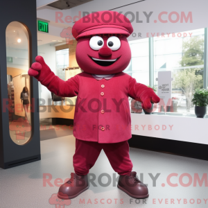 Maskot karakter af en...