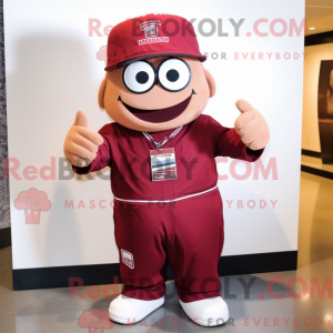 Mascot karakter van een...