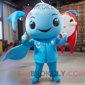 Mascot character of a Sky...