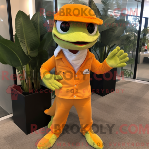 Mascottekarakter van een...