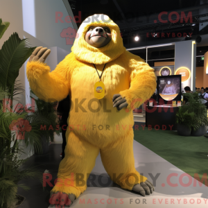 Mascot character of a...