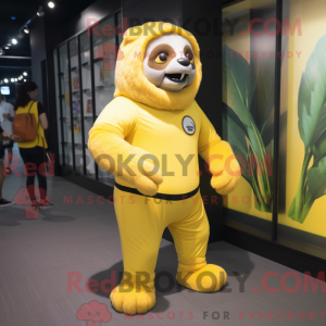 Mascot character of a...