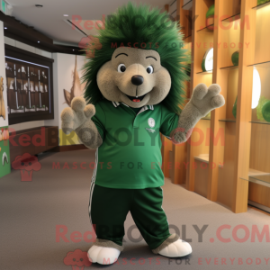 Mascot karakter van een...