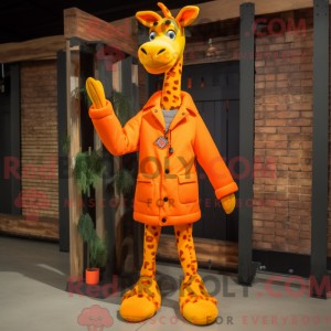 Mascot character of a...