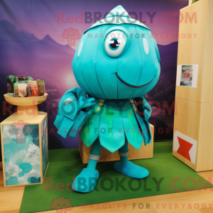Mascot character of a...