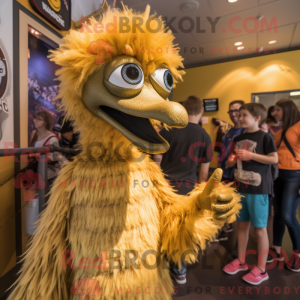 Mascot character of a Gold...