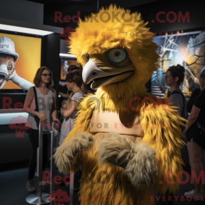 Mascot character of a Gold...