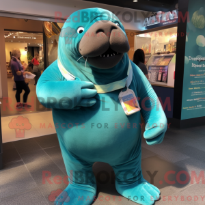 Mascot karakter van een...