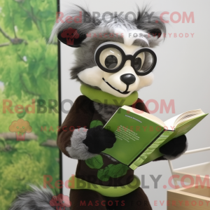 Mascot character of a Olive...