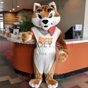 Mascottekarakter van een...