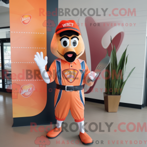 Mascottefiguur van een...