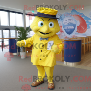 Mascottekarakter van een...
