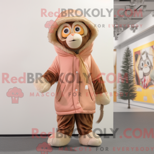 Mascot character of a Peach...
