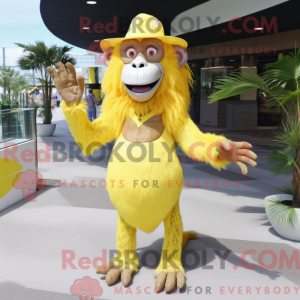 Mascot character of a Lemon...