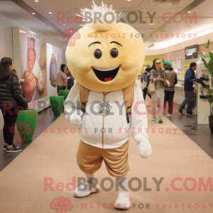 Mascot karakter van een Tan...