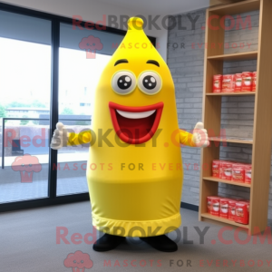 Mascottekarakter van een...