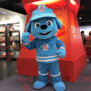 Mascot character of a Sky...