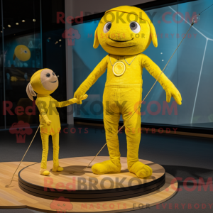 Mascot character of a Lemon...