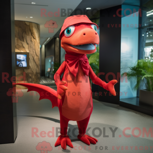 Mascottekarakter van een...