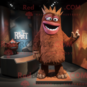 Mascot character of a Rust...