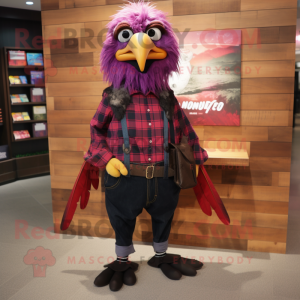 Magenta Crow mascotte...