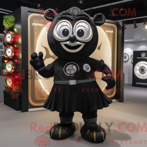 Mascot character of a Black...