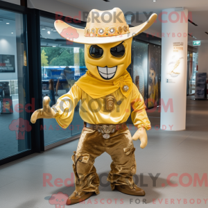 Mascot character of a Gold...