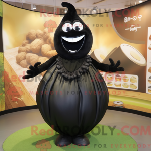 Mascot character of a Black...