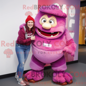 Mascot character of a...