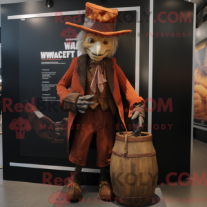 Maskot postava Rust Witch...