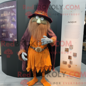Maskot postava Rust Witch...