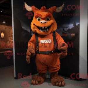 Personaje mascota de Rust...